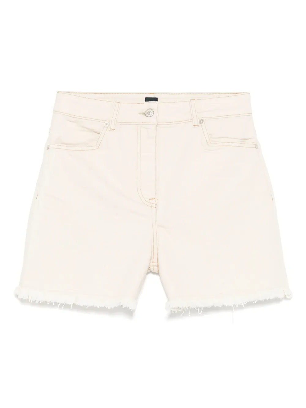 Paul Smith Jeans-Shorts mit offenem Saum - Nude