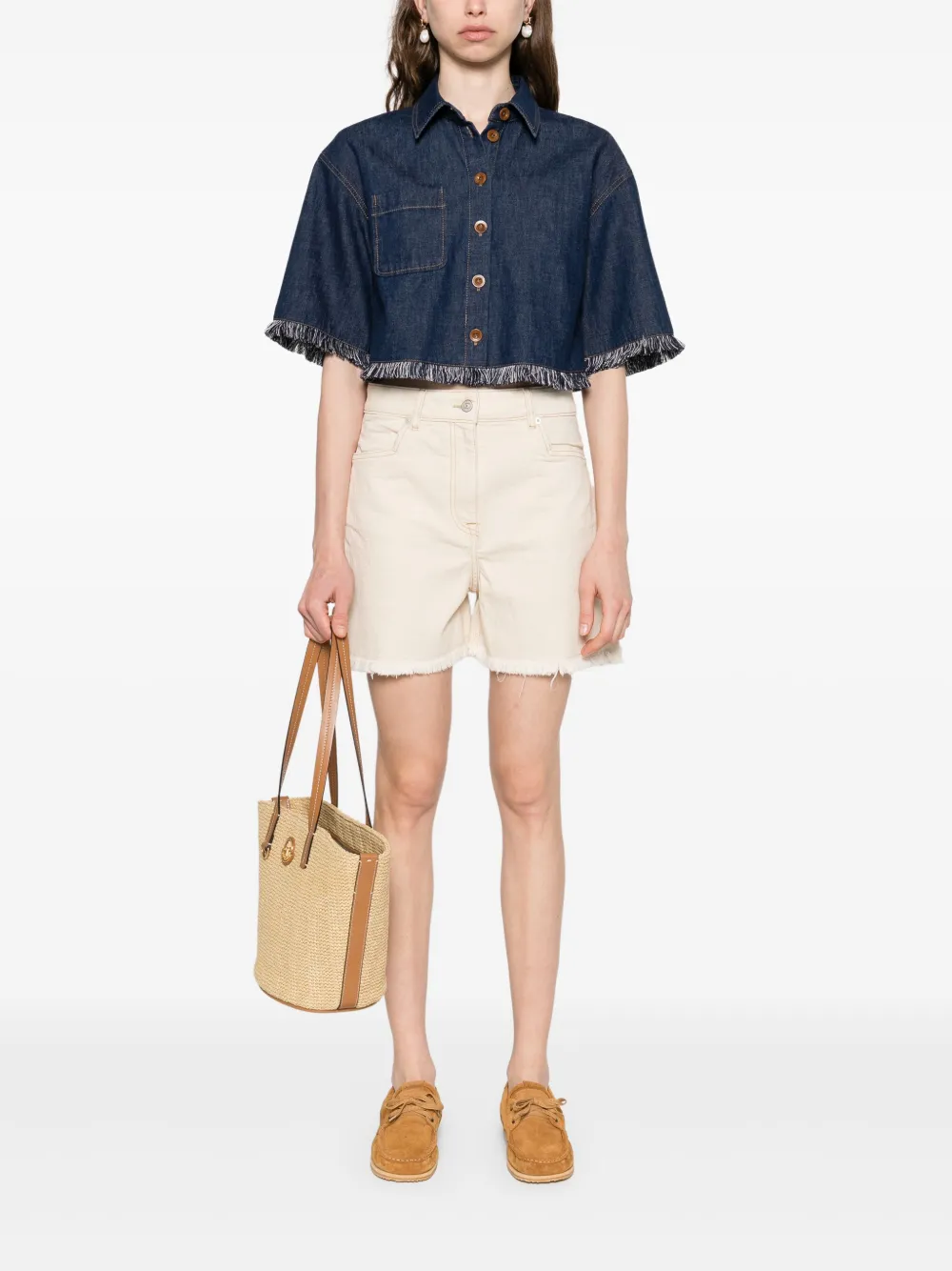 Paul Smith Denim shorts Beige
