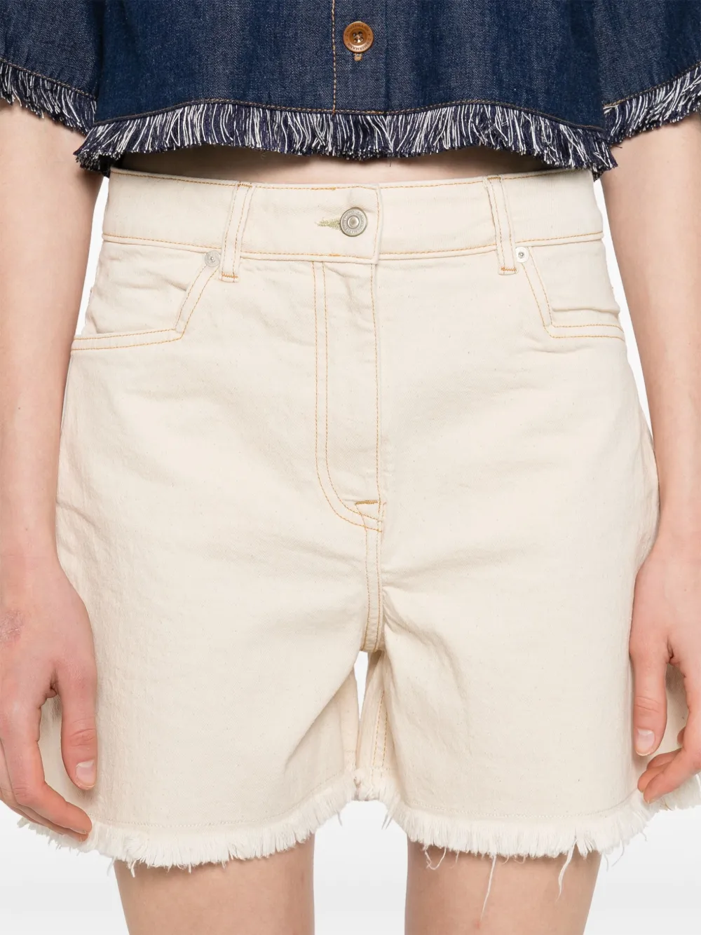 Paul Smith Denim shorts Beige