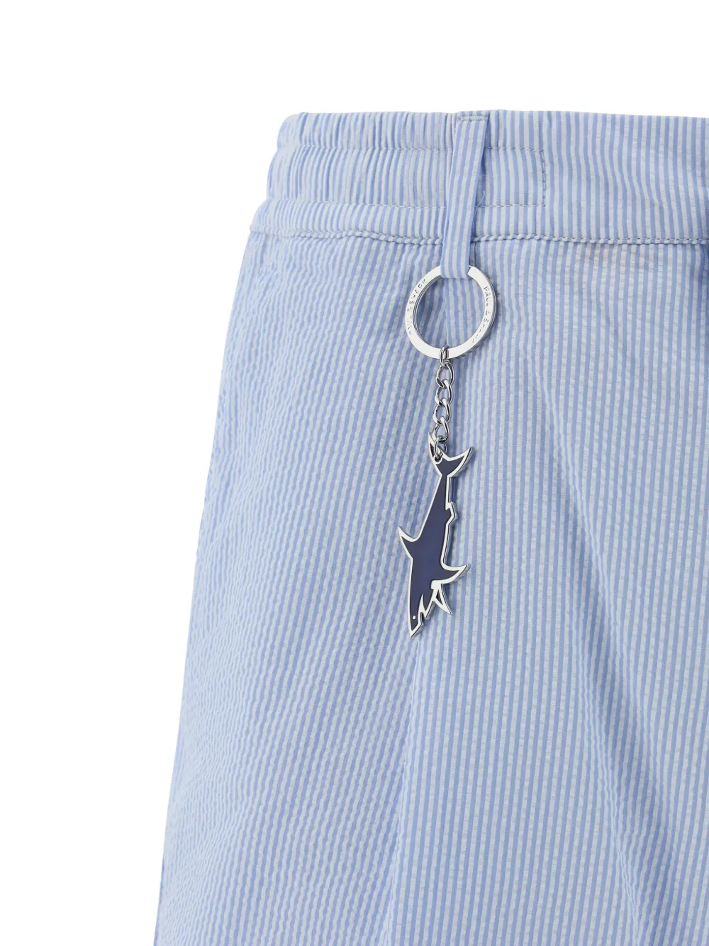 Paul & Shark Cotton Bermuda Shorts In Blue