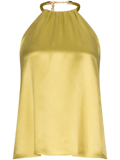 Silvia Tcherassi Agatha halterneck blouse
