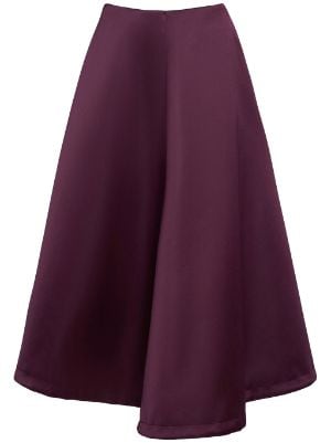 MANURI Flared Silk Mini Skirt - Farfetch
