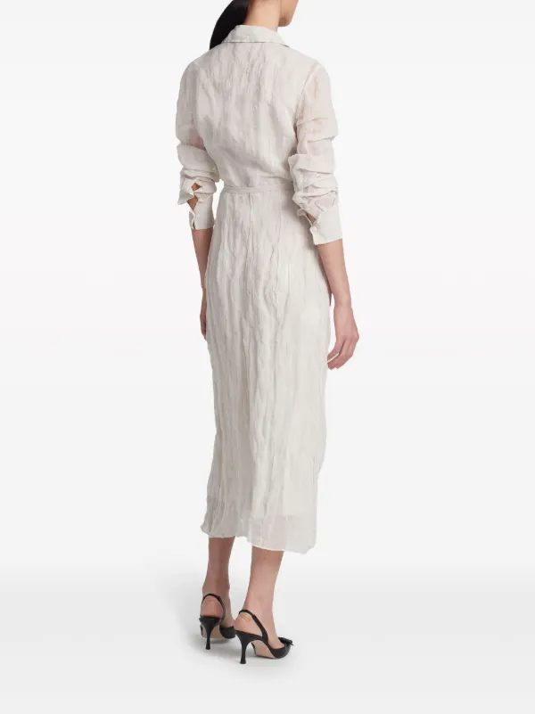 Altuzarra Agnes Midi Shirt Dress Farfetch