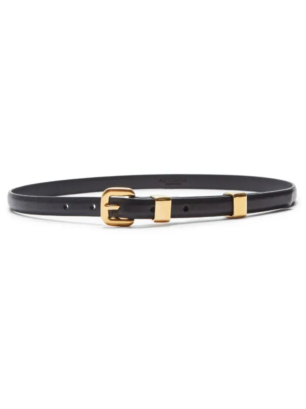 Altuzarra Buckled Leather Belt in Black