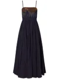 Altuzarra Andrea tie-dye midi dress - Blue