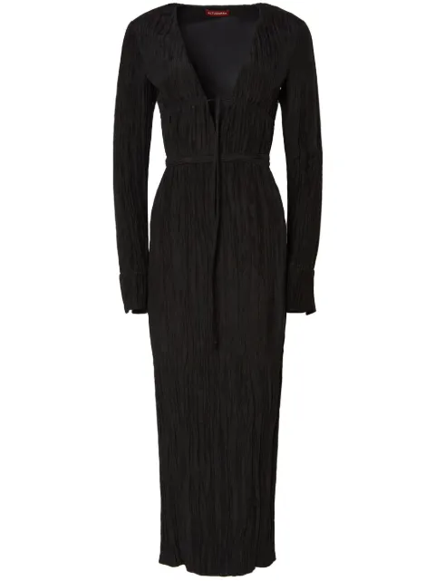 Altuzarra Carol crinkled midi dress