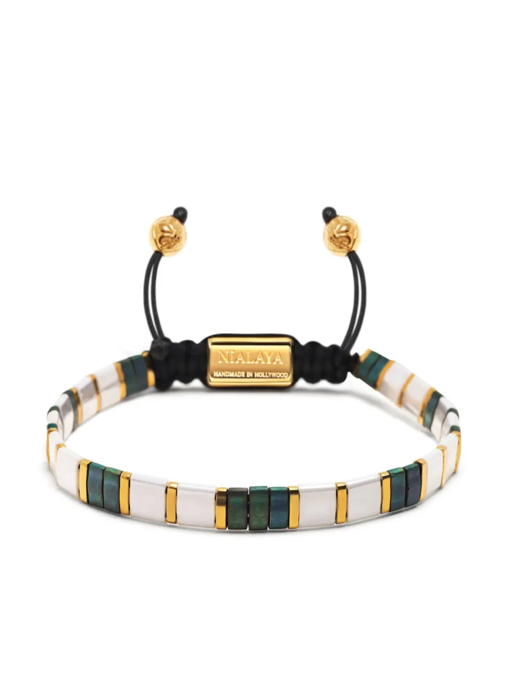 Nialaya Jewelry ビーズ ブレスレット - ゴールドトーン Nialaya Jewelry ビーズ ブレスレット - ゴールドトーン