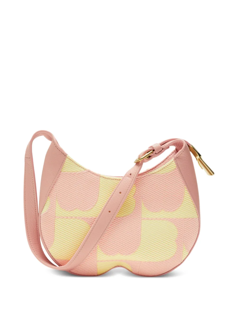 Burberry Chess leren schoudertas Roze