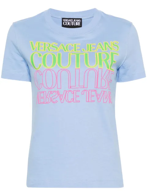 Versace Jeans Couture logo-print cotton T-shirt
