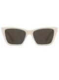 Saint Laurent Eyewear Mica cat-eye sunglasses - White