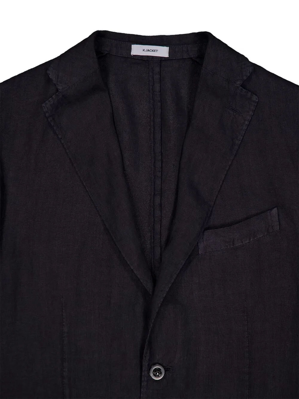 Boglioli Blazer met enkele rij knopen Zwart