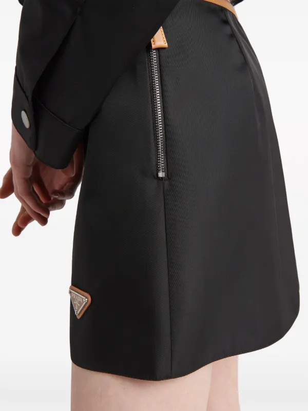 Prada Re-Nylon ミニスカート | ホワイト | FARFETCH JP