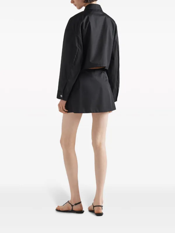 【安心・安全・速達の国内配送♪】プラダ Re-Nylon ミニスカート Prada Re-Nylon ミニスカート | ホワイト | FARFETCH JP