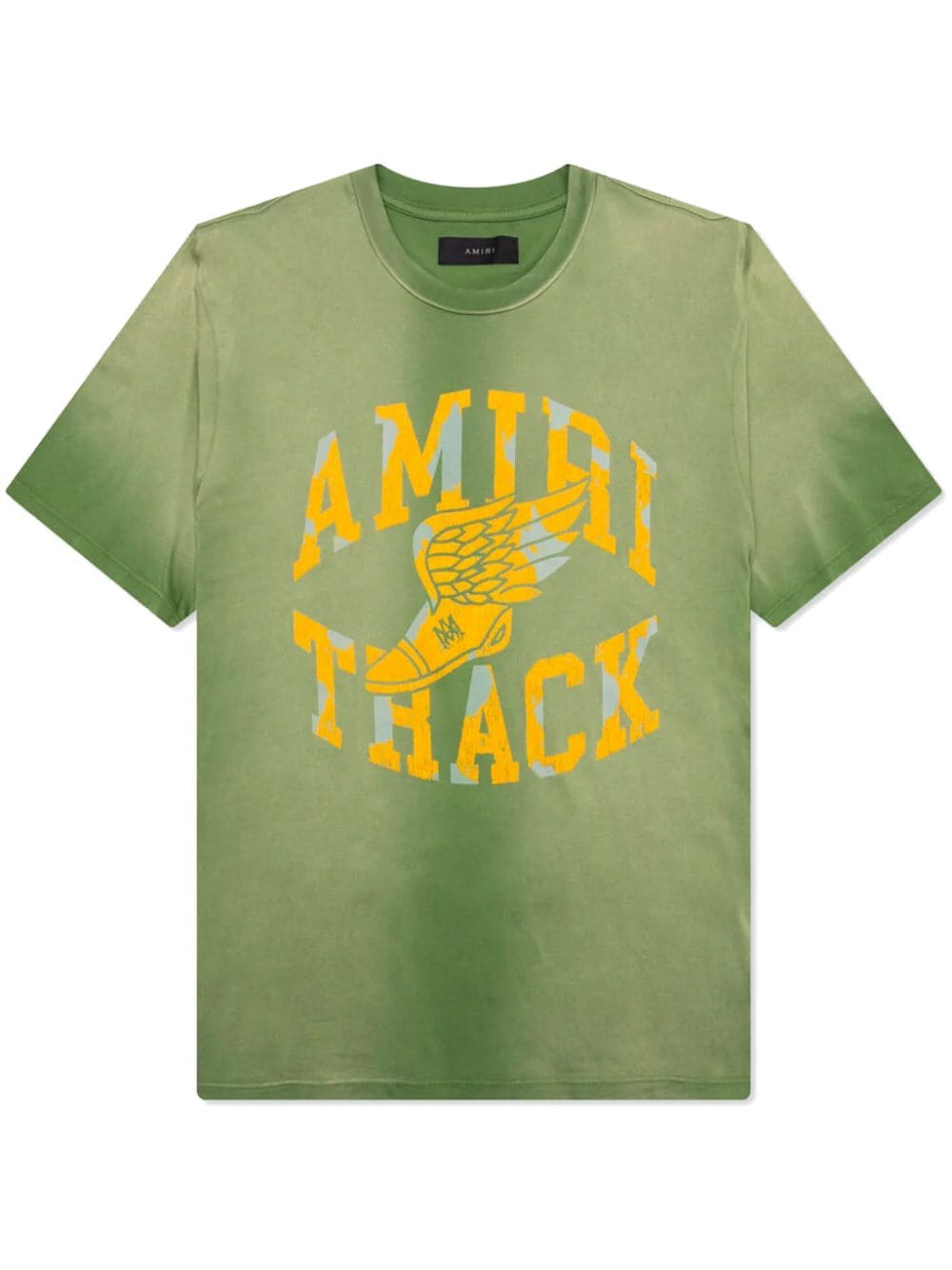 AMIRI Track logo-print Cotton T-shirt - Farfetch