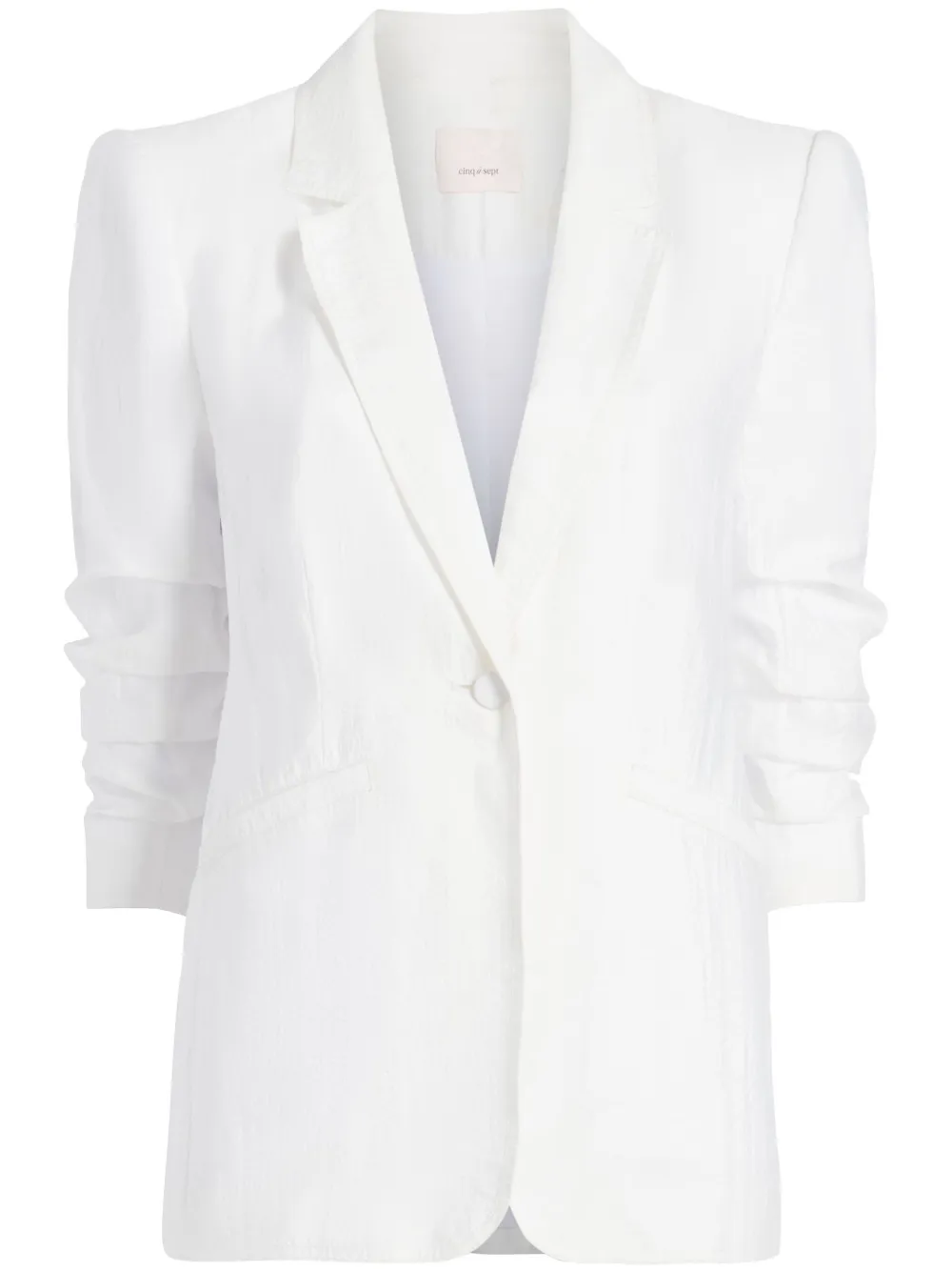 Cinq A Sept Khloe single-breasted blazer - White