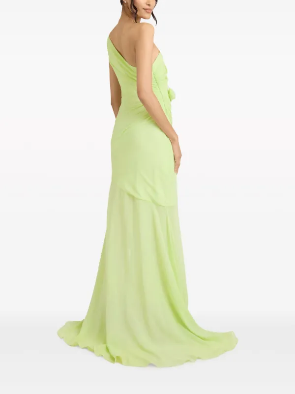 Cinq a sept one shoulder gown hotsell