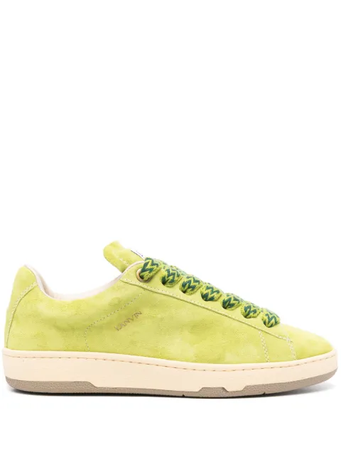 Lanvin Curb Lite suede sneakers