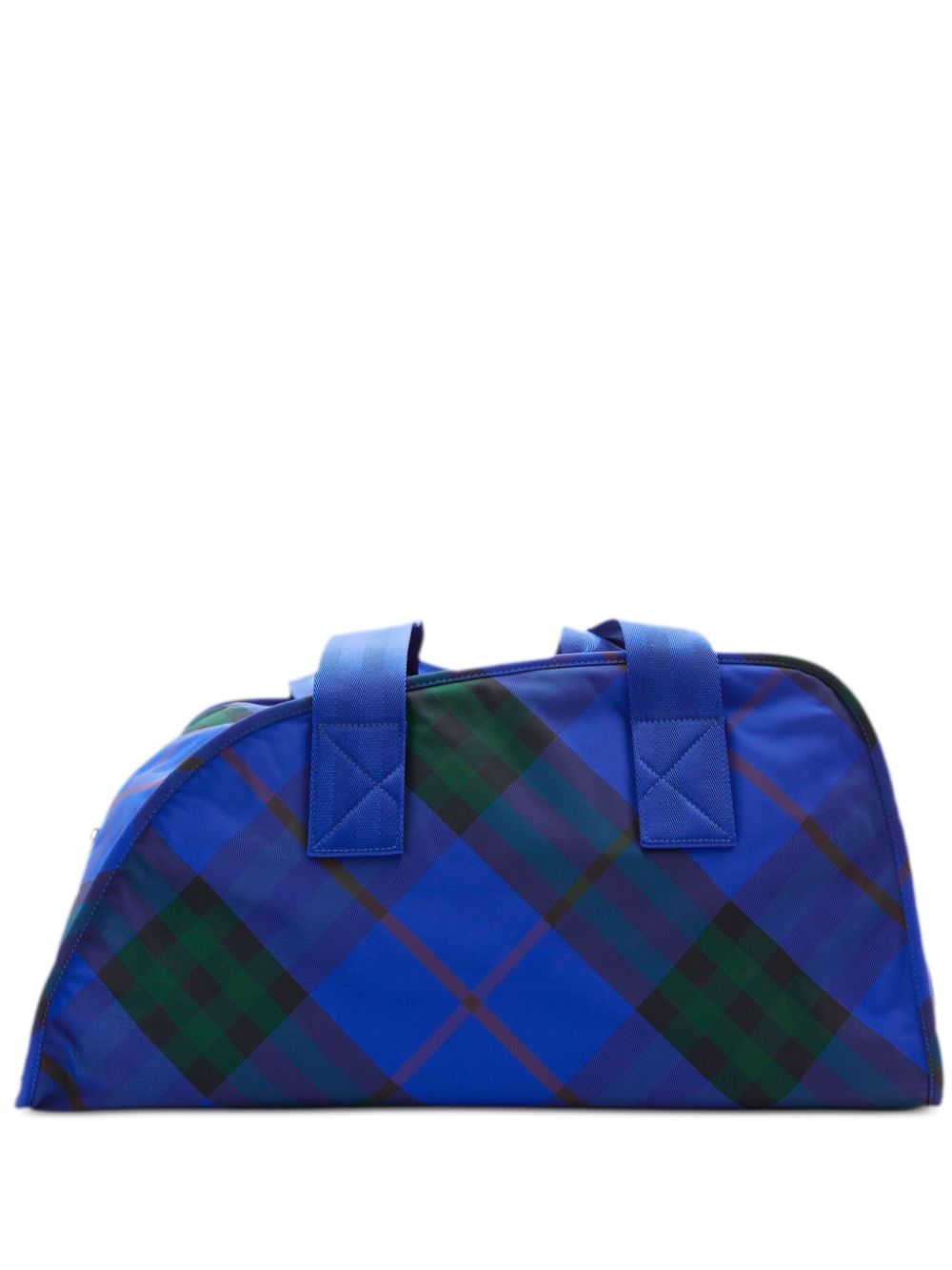 Shop Burberry Medium Shield Duffle Bag In Blue