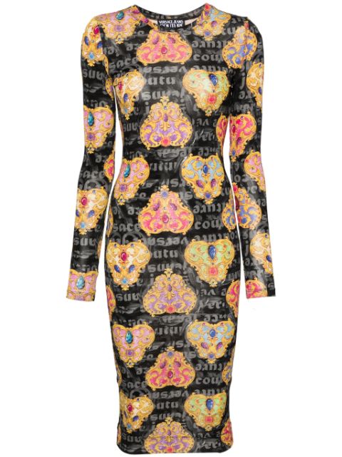 Versace Jeans Couture Couture bodycon midi dress