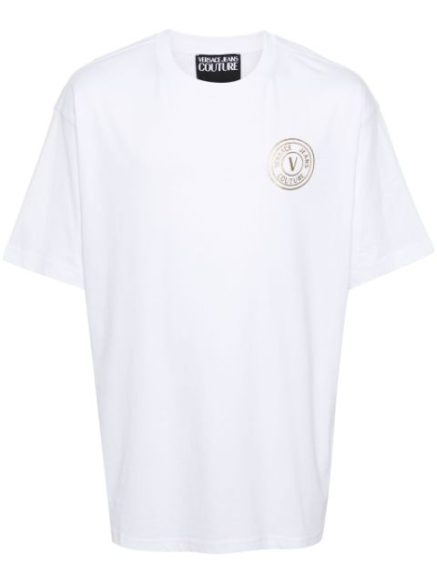 Versace Jeans Couture V-Emblem cotton T-shirt Men