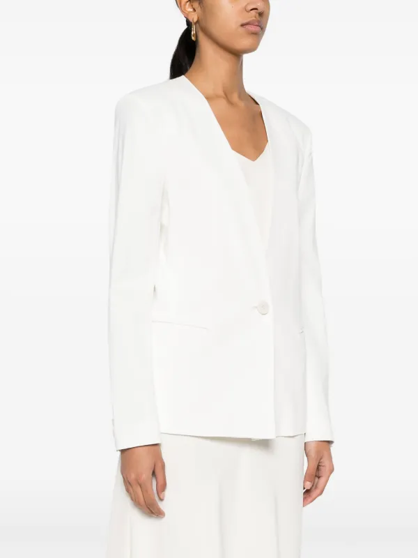 ISABEL MARANT Manzil single-breasted Blazer | White