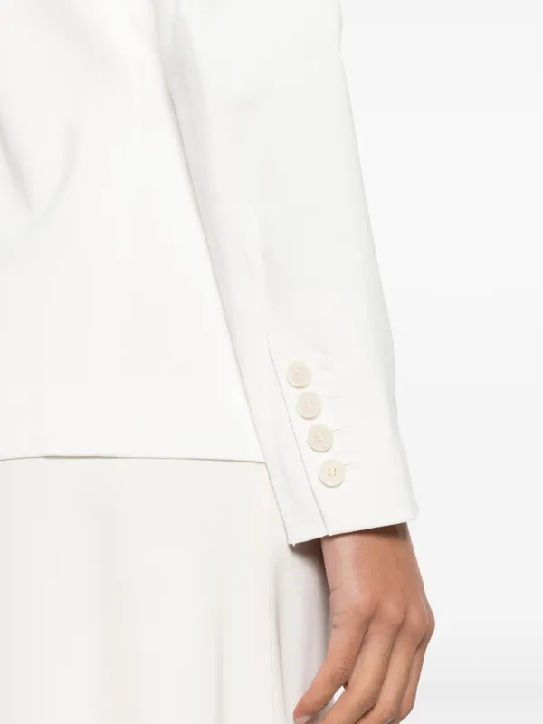 ISABEL MARANT Manzil single-breasted Blazer | White