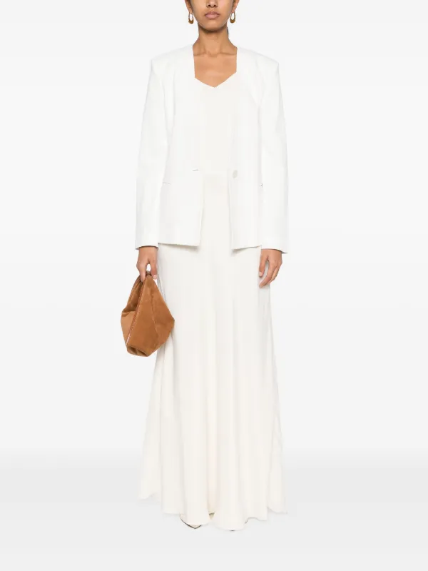 ISABEL MARANT Manzil single-breasted Blazer | White