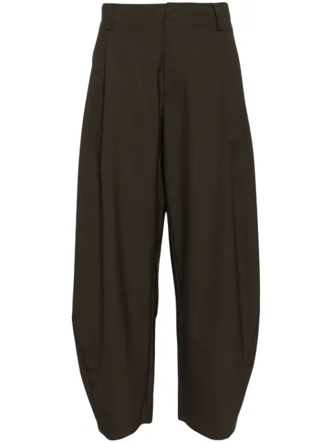 CROQUIS high-waist tapered trousers