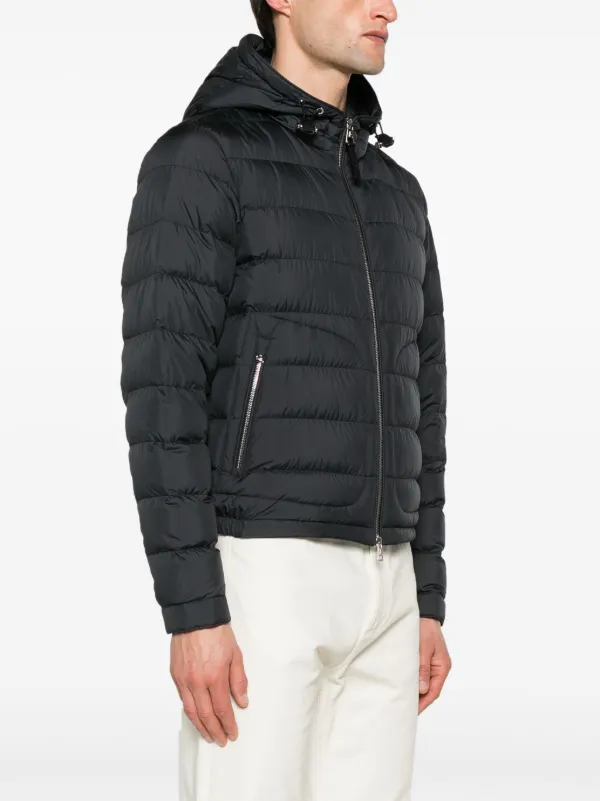 Moncler Sestriere フーデッド パデッドジャケット | ブラック
