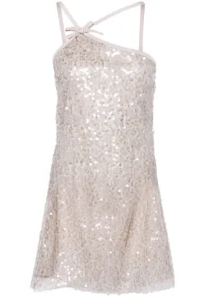 MSGM スパンコール ミニドレス - Farfetch 