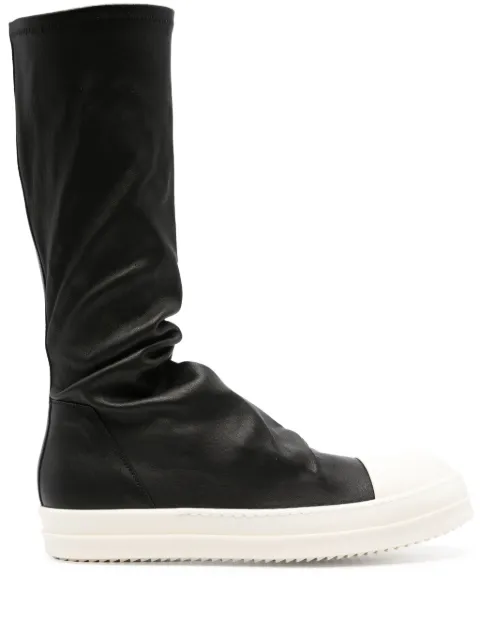 Rick Owens leather stocking sneakers