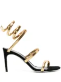 René Caovilla 60mm Juniper sandals - Gold