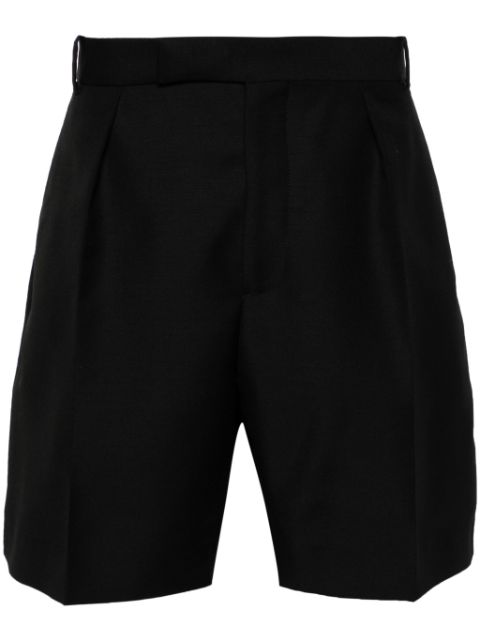 Alexander McQueen pleat-detail tailored shorts Men