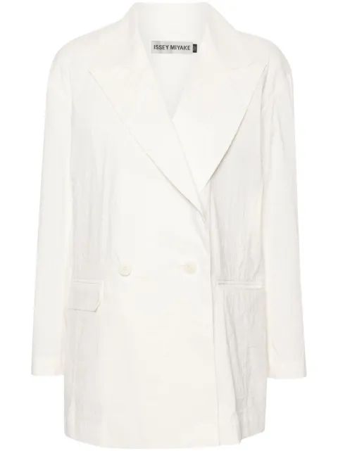 Issey Miyake Shaped Membrane double-breasted blazer