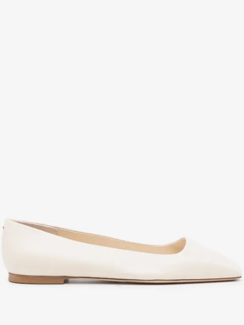 Aeyde Matti leather ballerina shoes