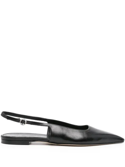 Ballerines Fedora en cuir - Aeyde - Modalova