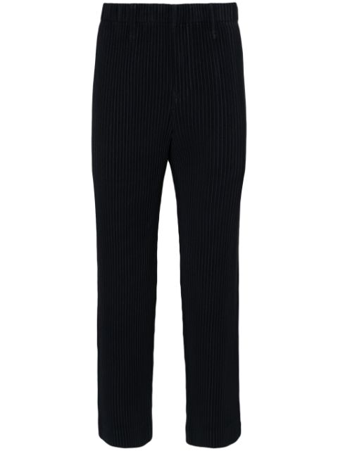 Homme Plissé Issey Miyake Basic tapered plissé trousers