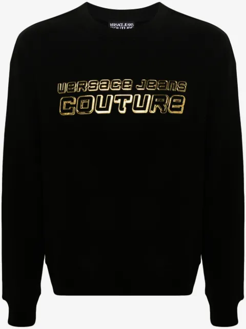 Versace Jeans Couture playera con logo de goma