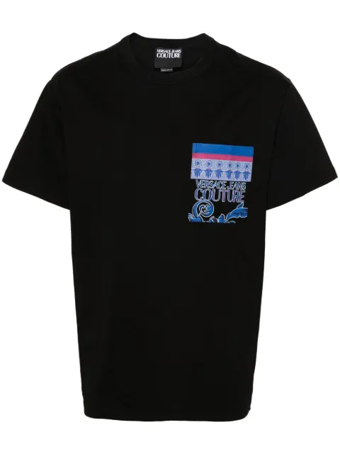 Versace Jeans Couture logo-print cotton T-shirt