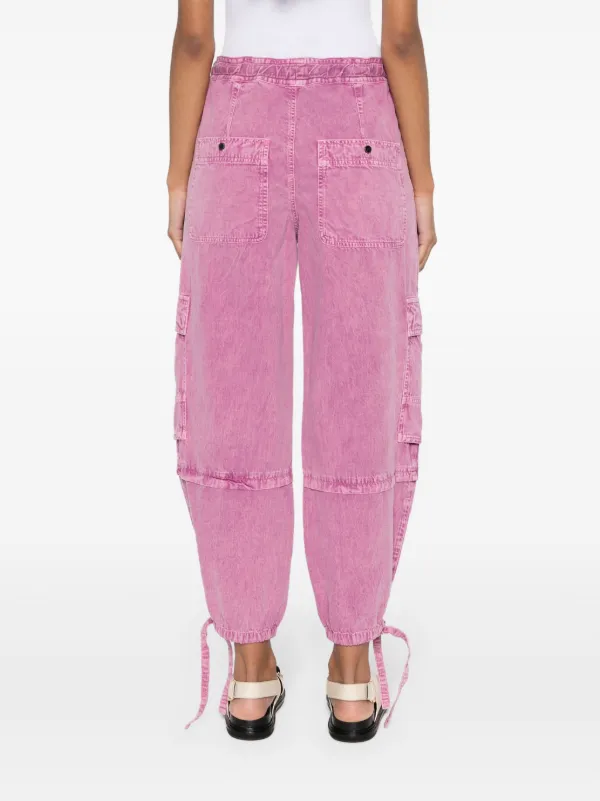 【Marant Etoile】 Ivy mid-riseデニムカーゴパンツ ISABEL MARANT ÉTOILE Ivy Mid-Rise Denim Cargo Pants | endource
