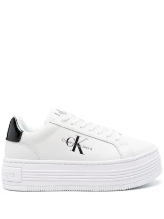 Calvin klein leren sneakers online