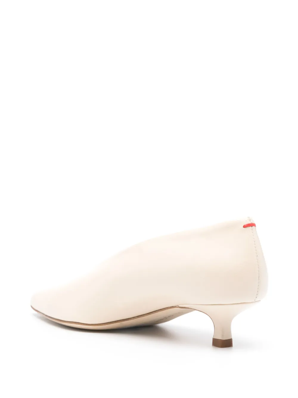 Aeyde Clara 45mm leather pumps Pink