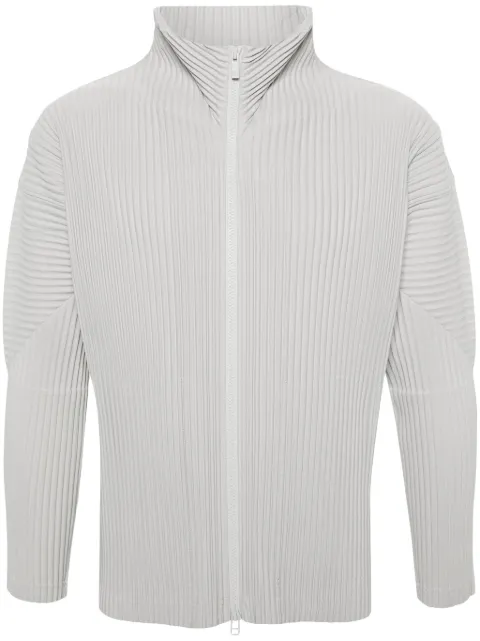 Homme Plissé Issey Miyake zip-up plissé jacket