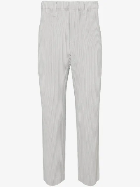 Homme Plissé Issey Miyake Basic tapered plissé trousers