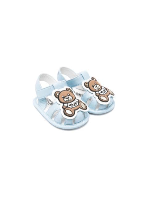 Moschino Kids sandalias con motivo Teddy Bear