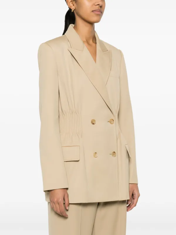 Chloé double-breasted Blazer | Neutrals | FARFETCH NZ
