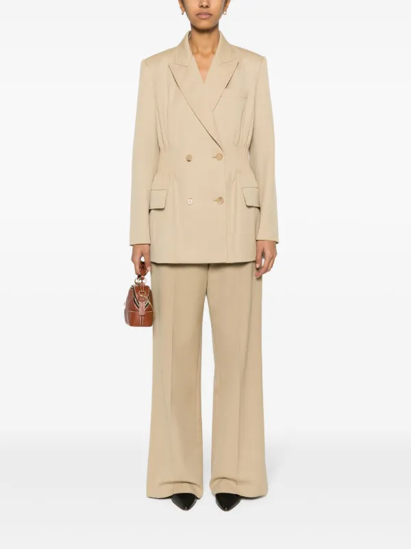 Chloé double-breasted Blazer | Neutrals | FARFETCH NZ