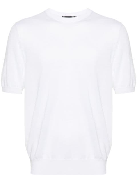 Canali T-shirt van katoenblend
