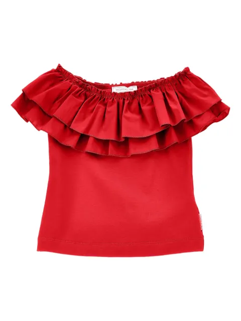 Monnalisa ruffled cotton top