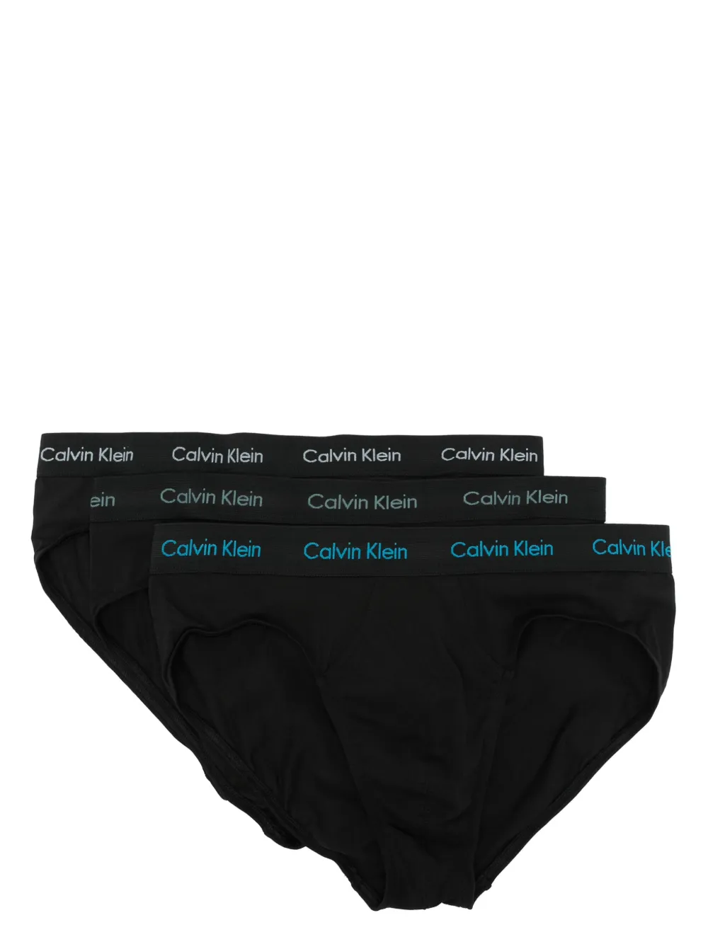 Calvin Klein ロゴ ブリーフ セット - ブラック Calvin Klein ロゴ ブリーフ セット - ブラック